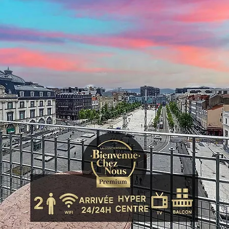 Vue Imprenable Jaude Duplex Confort - Clim Apartment Clermont-Ferrand